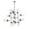 Z-Lite Calliope 12 Light Pendant, Polished Nickel & Clear 617-12PN - alternate 3